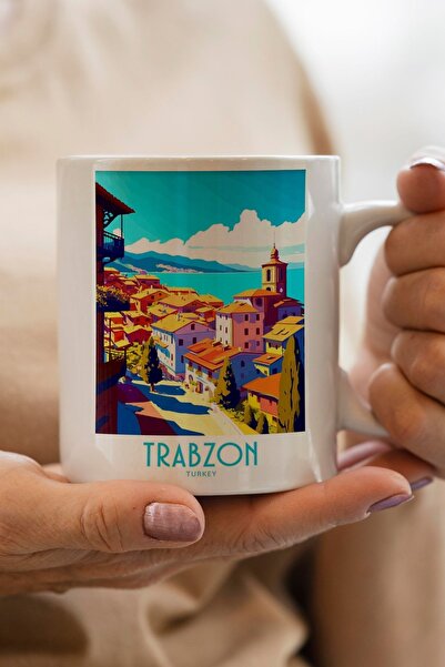 South Steel كأس هدية رأس السنة الجديدة مطبوع من ترابزون