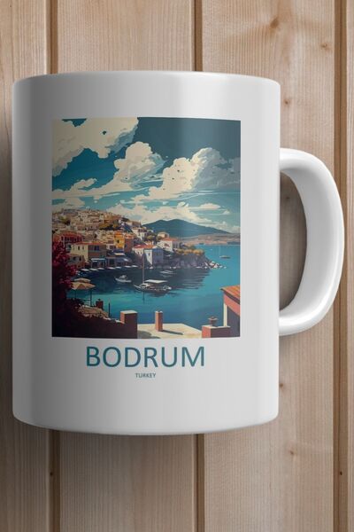 South Steel Bodrum New Year's Gift Printed Mug Cup