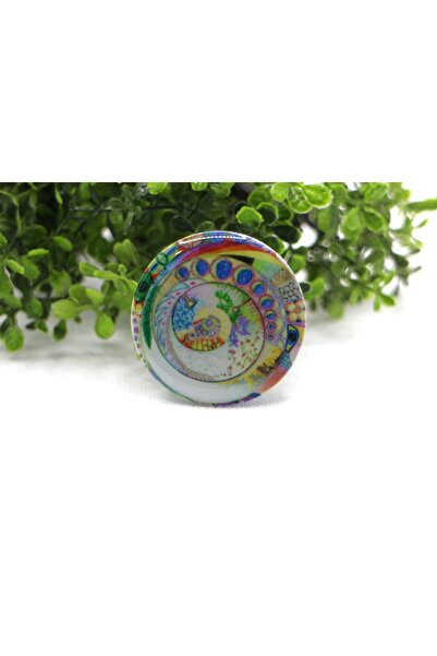 Tezcan Aksesuar Popsocket Telefon Tutacağı Desenli ve Baskılı Parmak Tutucu