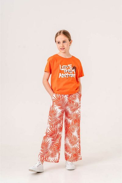 falcomini Printed Sports Summer Set of 2 for Girls