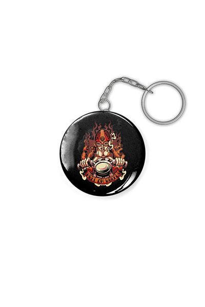 Fizello Motor Race Pin-up Girl Keychain