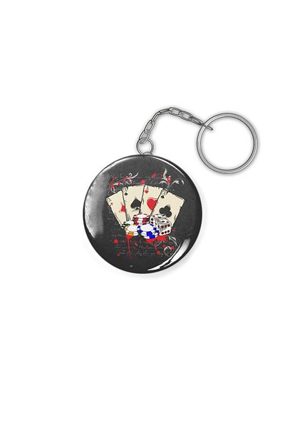 Fizello Game Casıno Keychain