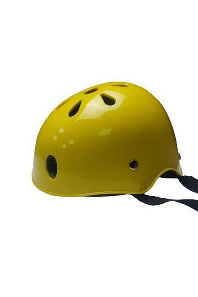 Yellow bicycle helmet online