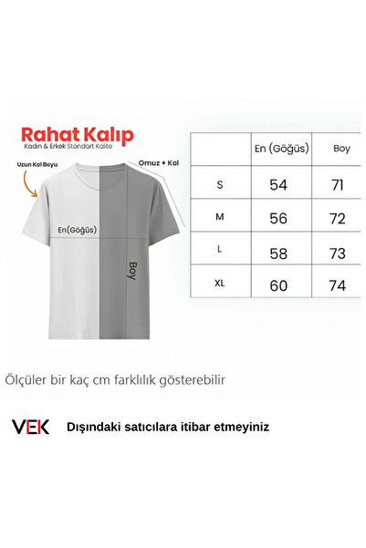 Uniquetex Μπλουζάκι Tarkan Design Oversize - Πίσω και εμπρός με στάμπα