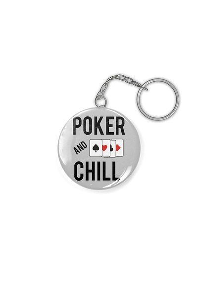 Fizello Poker And Chill Keychain
