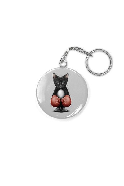 Fizello Cat Boxer 2017 Keychain