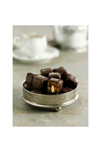 Fedy Usta Lokum Orijinal İsveç Çikolatası Kaplı Duble Fıstıklı Çikolatalı Lok...