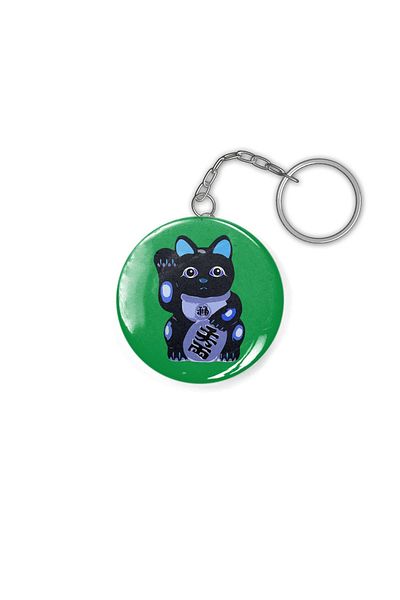 Fizello Lucky Cat - Maneki Neko Keychain