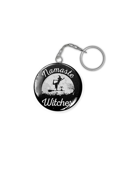 Fizello Namaste Witches Halloween Costume T-shirt Keychain