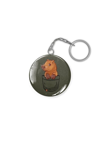 Fizello Pocket Cute Capybara Keychain