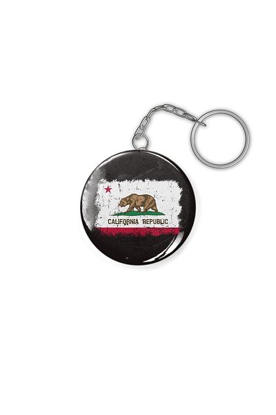 Fizello California Flag Keychain