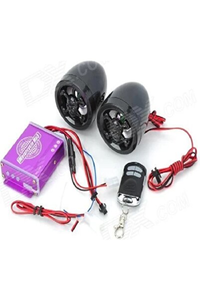 monero Motosiklet Müzik Sistemi Alarm Radyo Mp3 Çalar