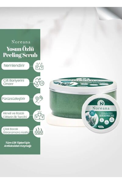 YOSUNLU SCRUB PEELİNG 250ML ARINDIRICI & CANLANDIRICI & NEMLENDİRİCİ