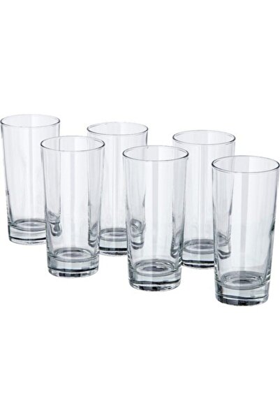 Rayan Yanpa Tıcaret - Long Lemonade Soft Drink Cup, Thin Tall Cup, Glass Cup