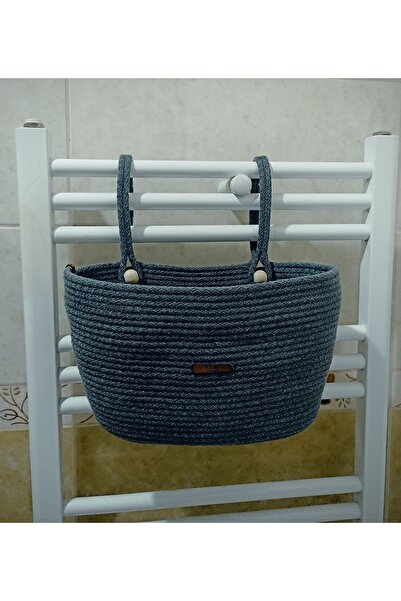 Pınar Gündoğdu Collection سلة من الخوص مع تعليق سلة منظم