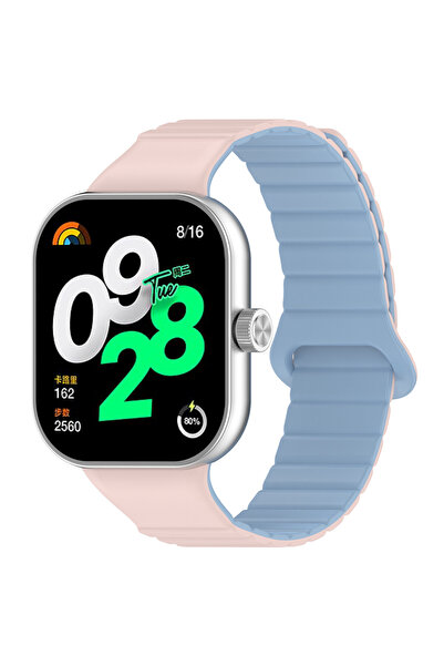 İncisoft Xiaomi Redmi Watch 4 / Redmi Watch 5 Uyumlu Baklalı Tasarım Manyetik...