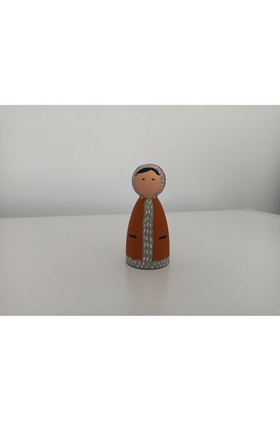 Gepetto Eskimo Pegdoll - Wooden Doll