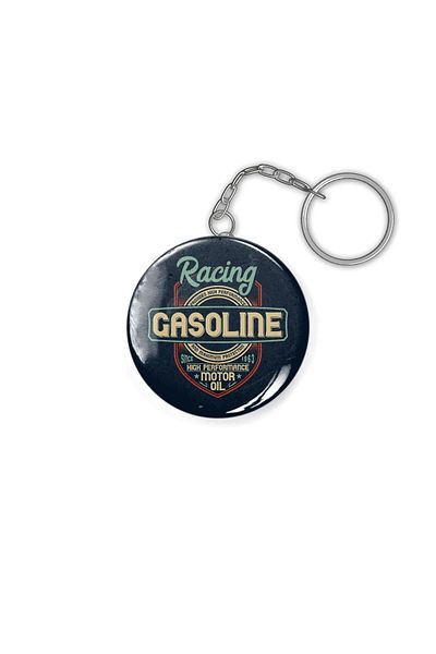 Fizello Racing Gasoline And Motor Oil Keychain