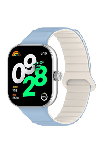 İncisoft Xiaomi Redmi Watch 4 / Redmi Watch 5 Uyumlu Baklalı Tasarım Manyetik...
