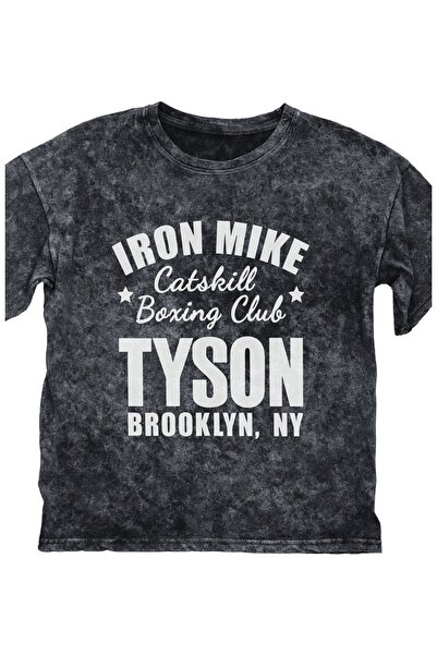 Fuddy Moda Tricou oversize unisex cu imprimeu Iron Mike Tyson