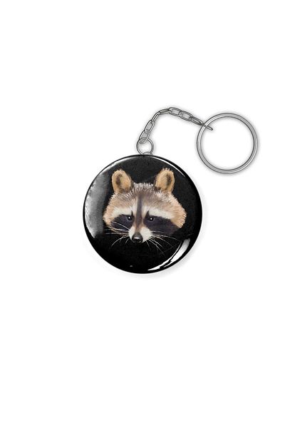 Fizello Cute Raccoon Keychain