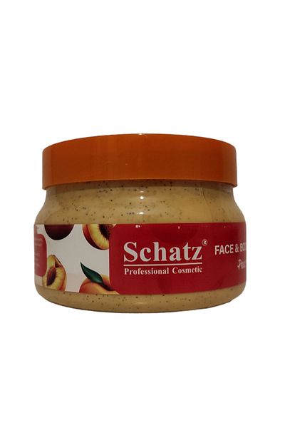 Schatz Peach 350 ml Facial and Body Scrub with Shaftali Extract
