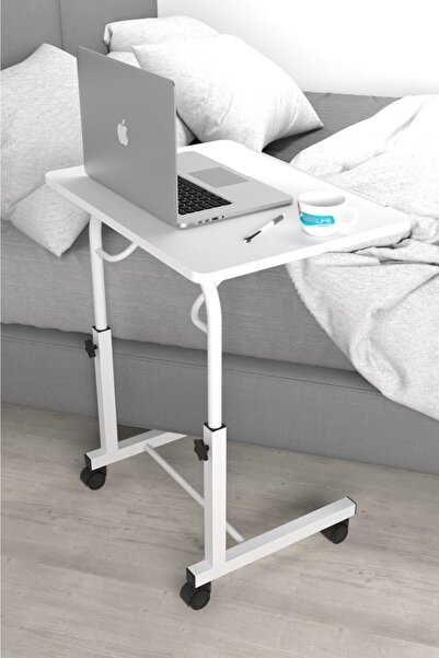 Depolife Tekerlekli Notebook Laptop Çalışma Sehpası Eğim Ve Yükseklik Ayarlı ...