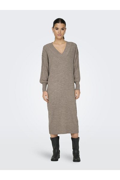 ONLY Strickkleid Midi - Lungime Strickkleid