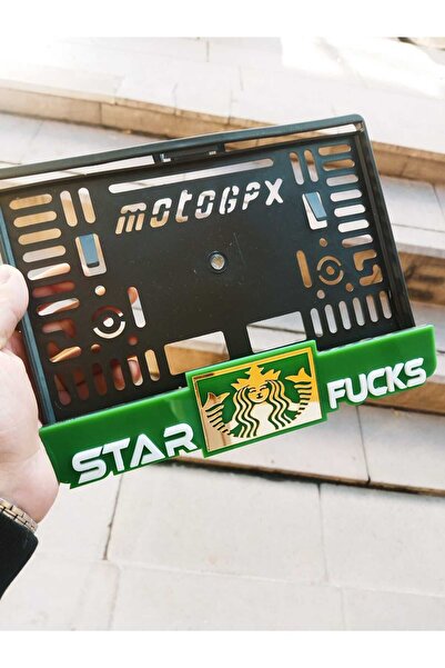 Aksaray Tasarım Atölyesi Motorsiklet Plakalık Lazer Kesim Pleksi 33 Kabartma / Motor Plakalık | Isimli Plakalık