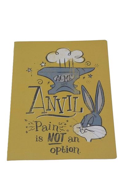 Mynote Looney Tunes 60 Sheets Striped Umur Trendy 19x26 Notebook