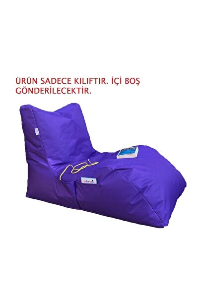 Pufumo ARMUTLAND DAYBED ARMUT KOLTUK KILIFI MOR ( ÜRÜN SADECE KILIFTIR. İÇİ B...