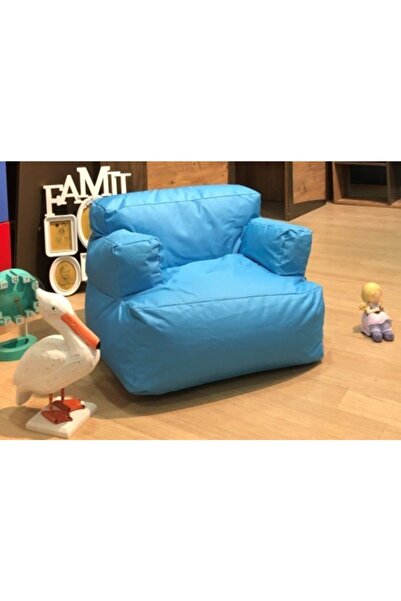 Pufumo Armutland Mini Relax Armut Puf Koltuk Turkuaz ( 1-8 Yaş )