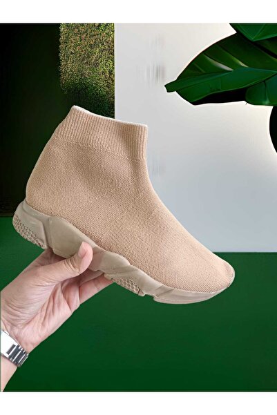 Myzeste Mild Bej Triko Sneaker