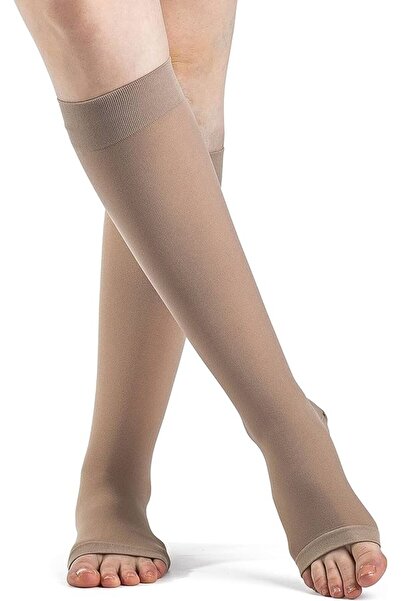 Sigvaris Dynaven Diz Altı Ccl 2 Orta Basınç Burnu Açık Long