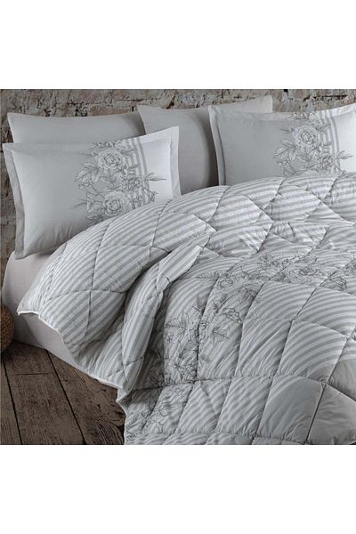 Zeynep Tekstil Ranforce Clasy 100% Cotton Single Quilt