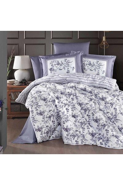 Zeynep Tekstil Ranforce Clasy 100% Cotton Single Quilt