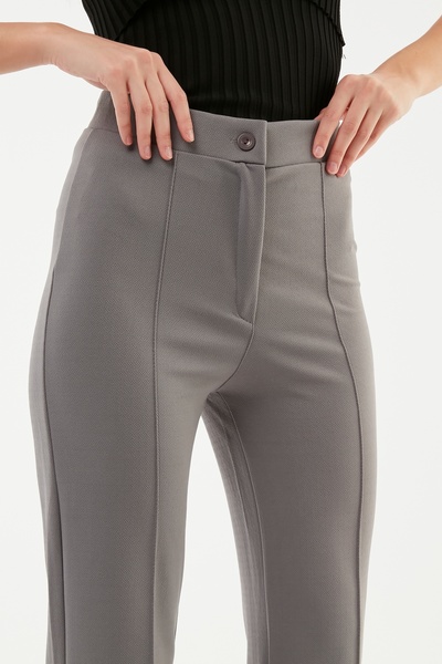 MA ananas Sa likrom Krep Tkanina - Oblikuje figuru Hlače