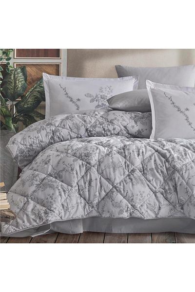 Zeynep Tekstil Ranforce Clasy 100% Cotton Single Quilt