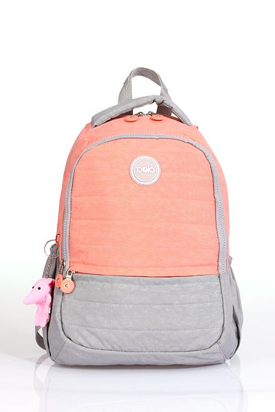 By Hakan Polo 8780 Primary School Bag - Three Compartments, Water Bottle Compartment, Puppy Mouth