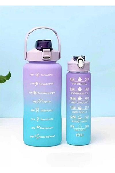 Dalian Home 2-piece Tritan Sports Water Bottle - 900ml Baby Water Bottle, 2lt Water Bottle