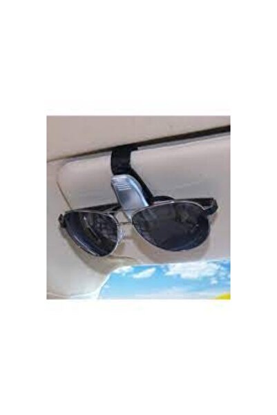 Runaway حامل نظارات السيارة بمزلاج - مشبك واقي من الشمس مع حقيبة Opp