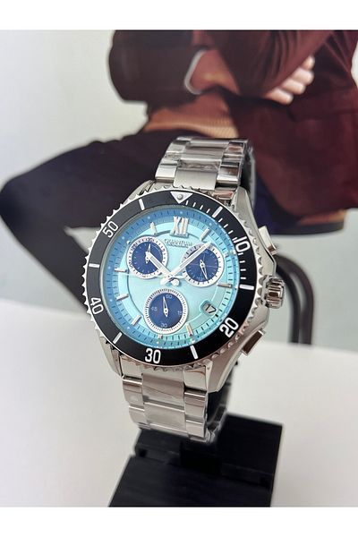 Quantum 10 ATM Waterproof Steel Sports Wristwatch - 2 Years Warranty