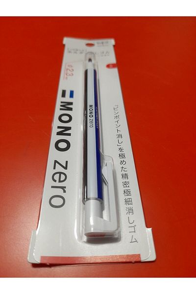 Tombow Eraser 2.3mm Round Tip Striped Mono Zero Pen
