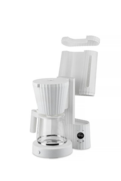 Alessi Plisse Filtre Kahve Makinesi 1,5 Lt Beyaz