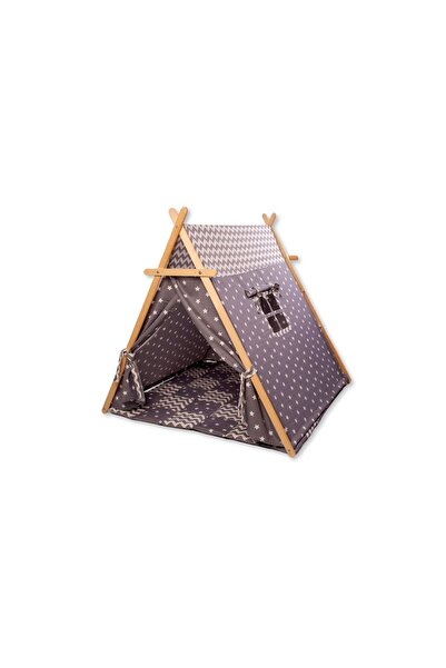 KIDOPPO Montessori Oyun Çadırı ve matı | Katlanabilir Kanvas Çocuk Oyun Evi |...