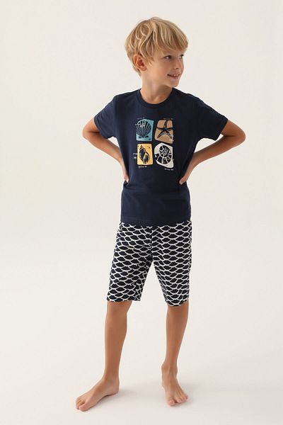 Arnetta 2981 Star Boy Bermuda Pyjama Set