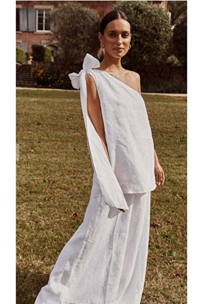 dshee woman Linen Suit Set