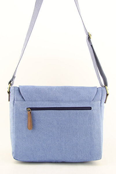 HNB Ice Blue Jeans - Postman Business and School Briefcase Laptop Bag