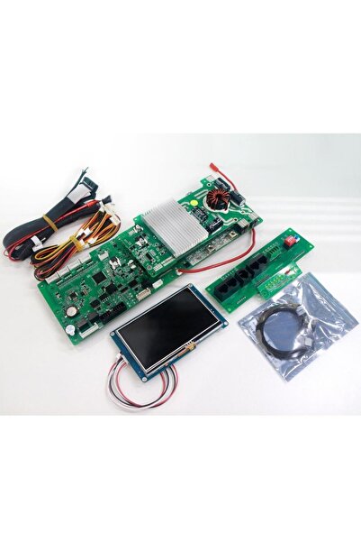 TDT Dokunmatik Ekranlı Smart 13S-16S 48V 100A BMS LiFePO4 ESS