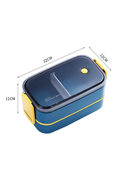 Vagonlife Horley Double Layer Lunch Box 304 Stainless Steel Insulated Sealed ...